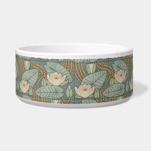 Water Lilies Lily Art Nouveau Natuur Voerbakje