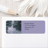 Water Lilies (Nympheas) Claude Monet Etiket (Insitu)