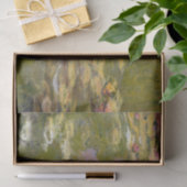 Water Lilies Schilderen door Claude Monet Tissuepapier (Geschenk)