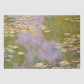 Water Lilies Schilderen door Claude Monet Tissuepapier (Voorkant)