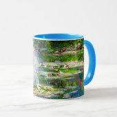 Water-Lilies, schilderij van Claude Monet uit 1907 Mok (Voorkant rechts)