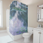 Water Lilies Series 1907 by Claude Monet Douchegordijn (In situ)