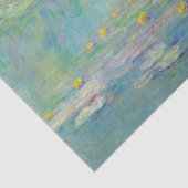 Water Lilies Series 3 van Claude Monet Tissuepapier (Detail)