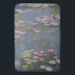 Water Lilies Series by Claude Monet Badmat<br><div class="desc">Claude Monet - Masters of Art Series</div>