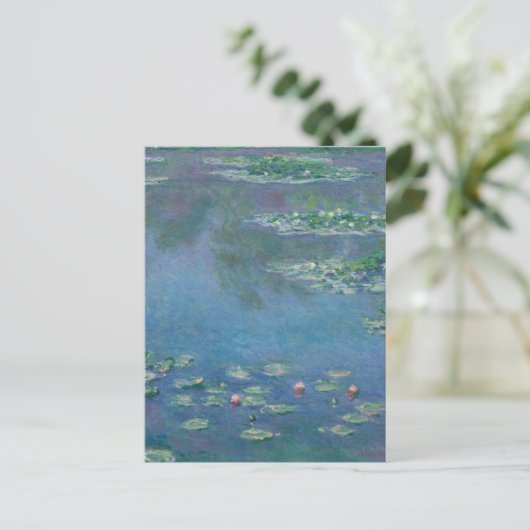 Water Lilies Series by Claude Monet Briefkaart (Staand voorkant)