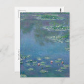 Water Lilies Series by Claude Monet Briefkaart (Voorkant / Achterkant)