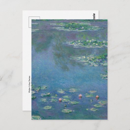 Water Lilies Series by Claude Monet Briefkaart (Voorkant / Achterkant)