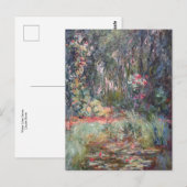 Water Lilies Series by Claude Monet Briefkaart (Voorkant / Achterkant)