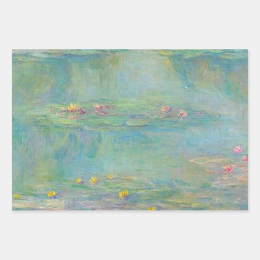Water Lilies Series by Claude Monet Inpakpapier Vel (Voorkant 3)