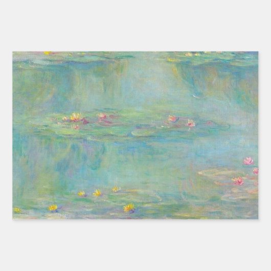 Water Lilies Series by Claude Monet Inpakpapier Vel (Voorkant)