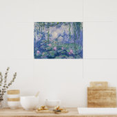 Water Lilies Series by Claude Monet Poster (Keuken)