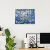 Water Lilies Series by Claude Monet Poster (Thuiskantoor)