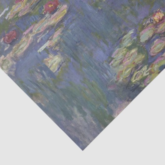 Water Lilies Series by Claude Monet Tissuepapier (Detail)