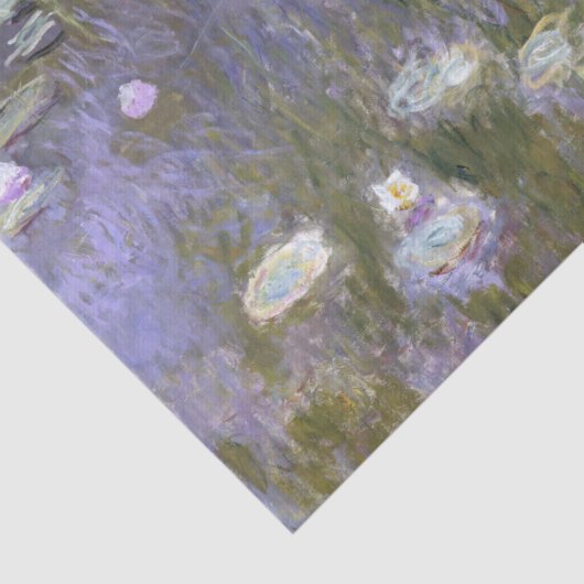Water Lilies Series by Claude Monet Tissuepapier (Detail)