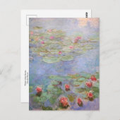 Water Lilies Series by Monet Briefkaart (Voorkant / Achterkant)