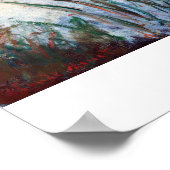 Water Lilies, Sun Claude Monet instellen Poster (Hoek)
