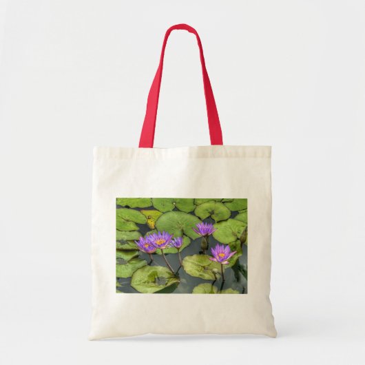 Water Lilies Tote Bag (Voorkant)