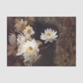Water Lilies van Abbott Handerson Thayer Tissuepapier (Voorkant)