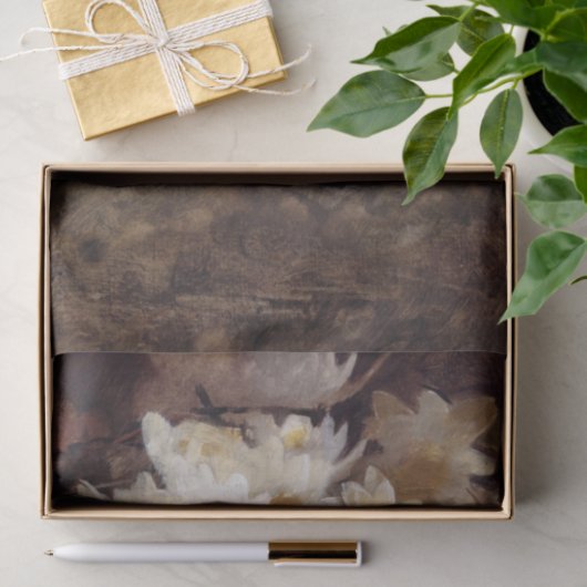 Water Lilies van Abbott Handerson Thayer Tissuepapier (Geschenk)