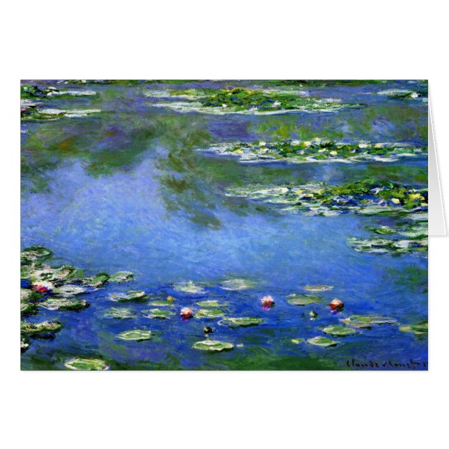 Water Lilies van Claude Monet (Voorkant Horizontaal)