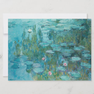 Water Lilies (van Claude Monet, 1915) Kaart