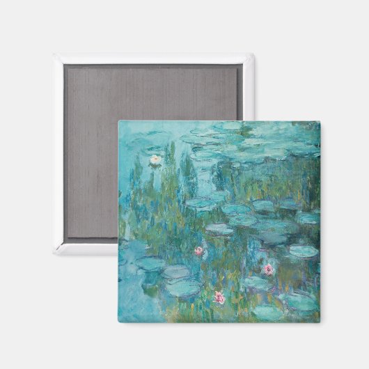 Water Lilies (van Claude Monet, 1915) Magneet (Voorkant / Achterkant)