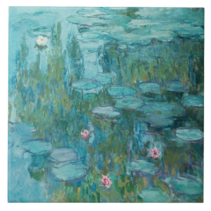 Water Lilies (van Claude Monet, 1915) Tegeltje
