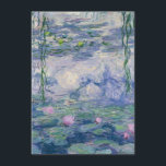 Water Lilies van Claude Monet, 1916 - 1919 Notitiekaartje<br><div class="desc">Monet - een viering van de meesters van kunst</div>