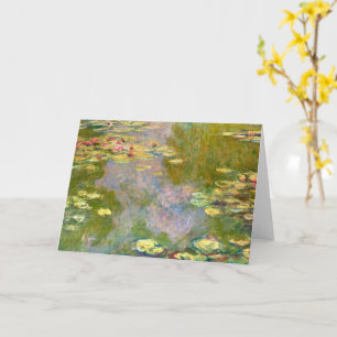 Water Lilies van Claude Monet 1919 Kaart