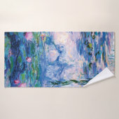 Water Lilies van Claude Monet Badhanddoek (Badhanddoek)