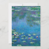 Water Lilies van Claude Monet Bedankkaart (Voorkant)