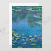 Water Lilies van Claude Monet Bedankkaart (Voorkant / Achterkant)