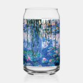 Water Lilies van Claude Monet Blikvorm Glas (Links)