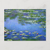 Water Lilies van Claude Monet Briefkaart (Voorkant)