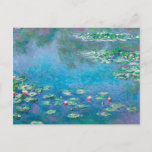 Water Lilies van Claude Monet Briefkaart<br><div class="desc">Water Liliesby Claude Monet</div>