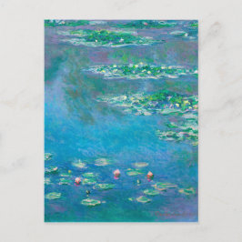 Water Lilies van Claude Monet Briefkaart