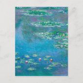 Water Lilies van Claude Monet Briefkaart (Voorkant)