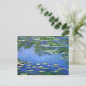 Water Lilies van Claude Monet Briefkaart (Staand voorkant)