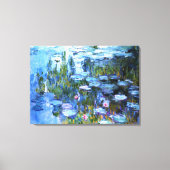 Water Lilies van Claude Monet Canvas Afdruk (Voorkant)