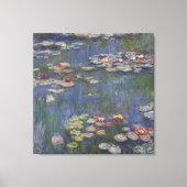 Water Lilies van Claude Monet Canvas Afdruk (Voorkant)