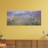Water Lilies van Claude Monet Canvas Afdruk (Insitu (Woonkamer))