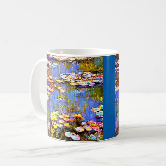 "Water Lilies" van Claude Monet Ceramic Mok (Voorkant links)