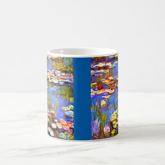 "Water Lilies" van Claude Monet Ceramic Mok (Center)