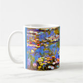 "Water Lilies" van Claude Monet Ceramic Mok (Links)