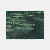 Water Lilies (van Claude Monet) Fleece Deken (Voorkant (Horizontaal))