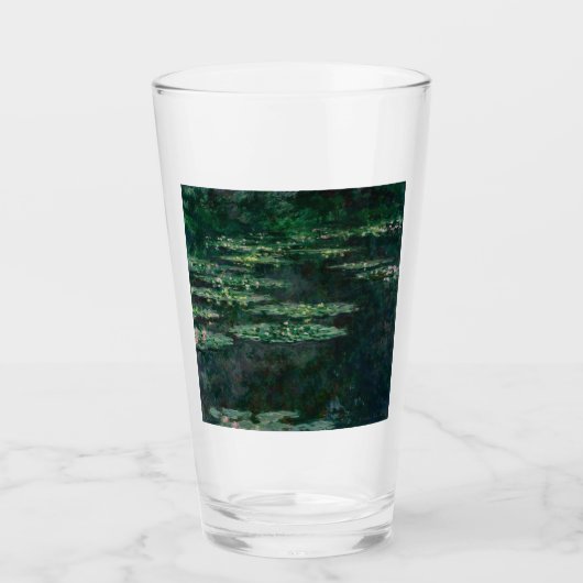 Water Lilies (van Claude Monet) Glas (Voorkant)