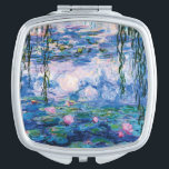 Water Lilies van Claude Monet Handtas Spiegeltje<br><div class="desc">Water Lilies van Claude Monet.
 Bezoek mijn winkel voor een interessanter ontwerp en meer keuze voor kleuren => zazzle.com/iwheels</div>