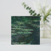 Water Lilies (van Claude Monet) Kaart (Staand voorkant)