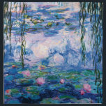 Water Lilies van Claude Monet Katoenen Servet<br><div class="desc">Bezoek mijn winkel voor een interessanter ontwerp en meer keuze voor kleuren => zazzle.com/iwheels*</div>