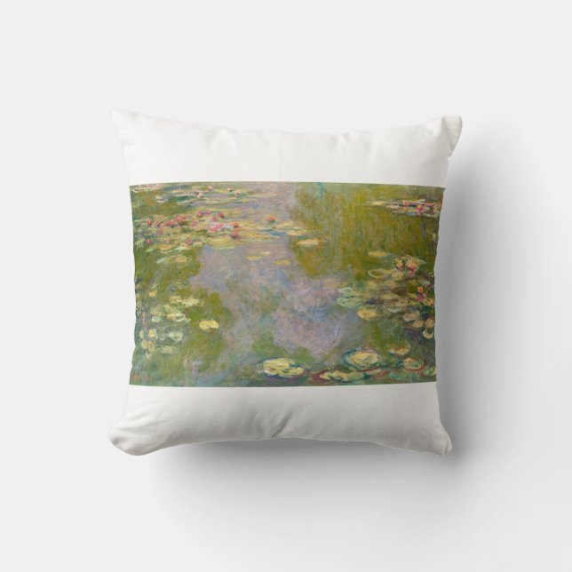 Water Lilies van Claude Monet Kussen (Voorkant)